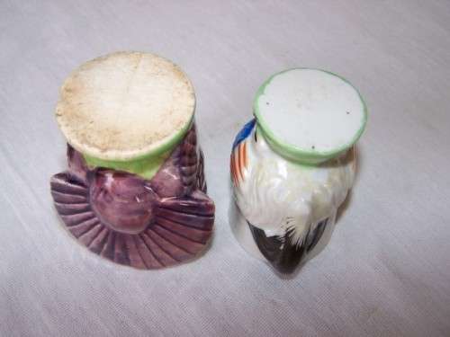 egg cups ... 2 old birds !!!