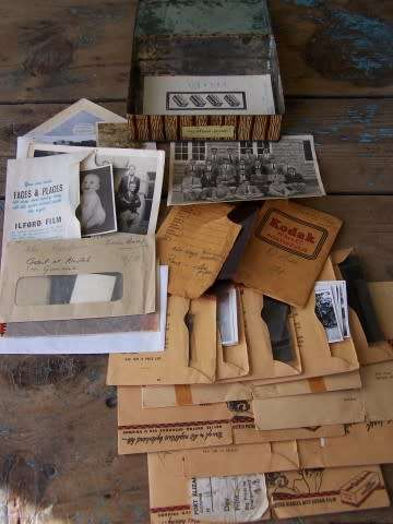 tin ... of photos and negatives!!!