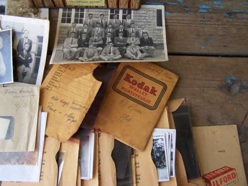 tin ... of photos and negatives!!!