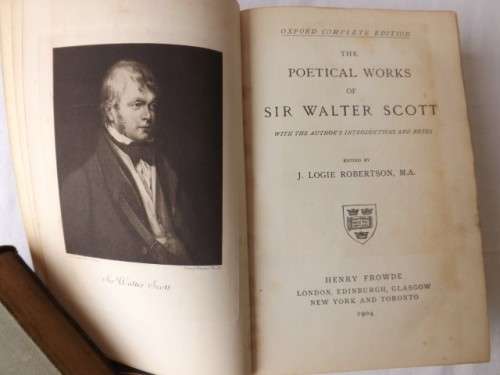 Scotts Poetical Works ... 1904 !!!