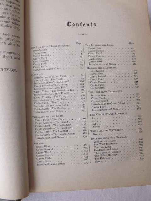 Scotts Poetical Works ... 1904 !!!