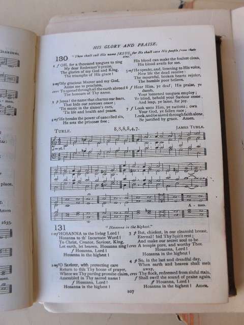 3 books ... Church Praise / Hymns of the Gospel / Psalter and Church Hymnary with music