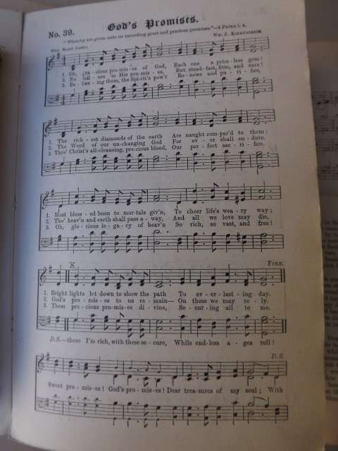 3 books ... Church Praise / Hymns of the Gospel / Psalter and Church Hymnary with music