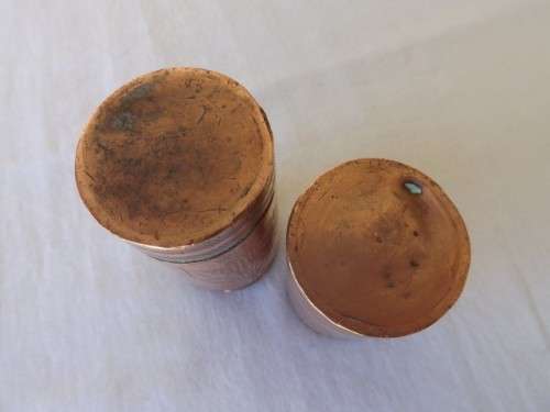 money box ...  rose, thistle and shamrock incision !!!