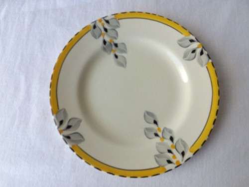 plate and saucer  ... burleigh glass !!!