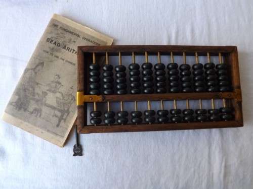 abacus ... of chinese origin !!!