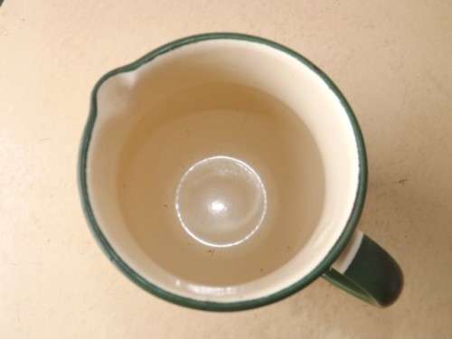jug ... cream and green !!!