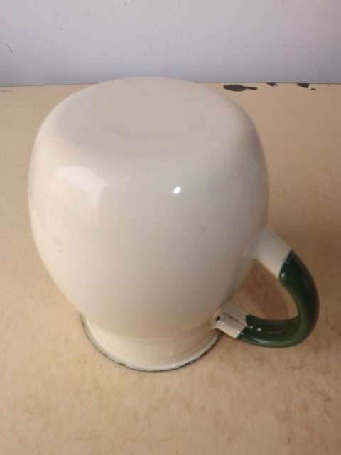 jug ... cream and green !!!