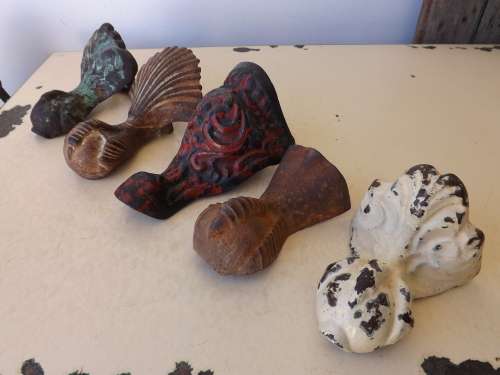 5 x bath claws ... be creative !!!