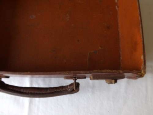 leather case ... attache / masonic? !!!