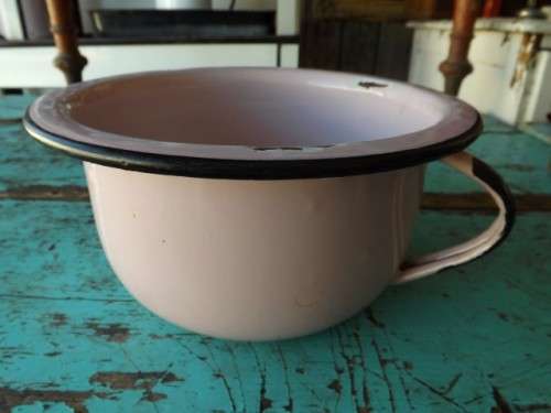 potty ... pink enamel !!!