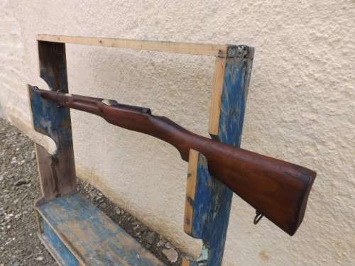 butt #1 ... of a rifle !!!