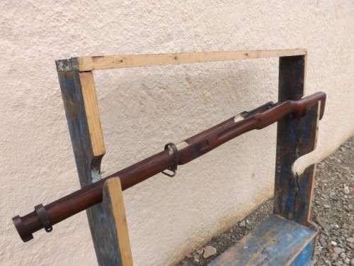 butt #1 ... of a rifle !!!