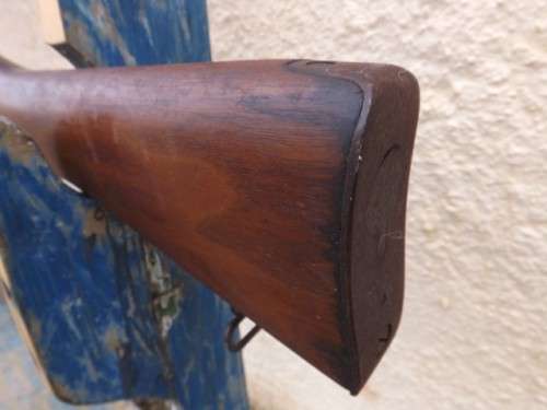 butt #1 ... of a rifle !!!