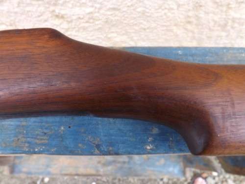 butt #1 ... of a rifle !!!