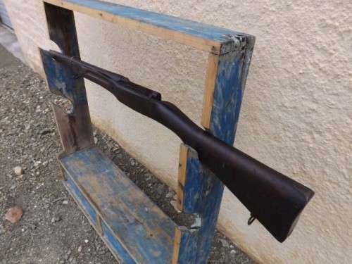 butt #2 ... of a rifle !!!