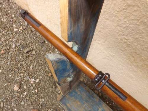 butt #4 ... of a rifle !!!