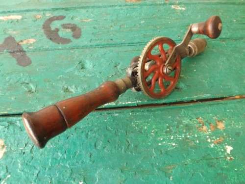 hand drill ... millers falls - a stuck eggbeater !!!