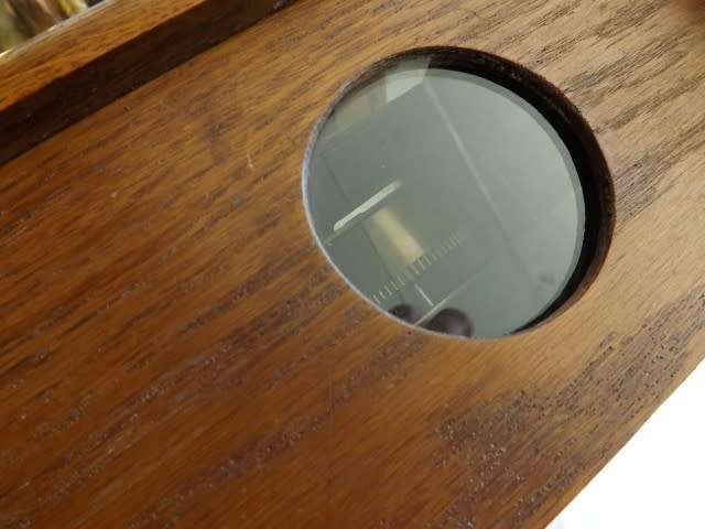 clock ... oak cased !!!