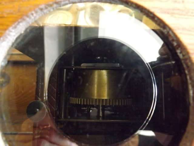 clock ... oak cased !!!