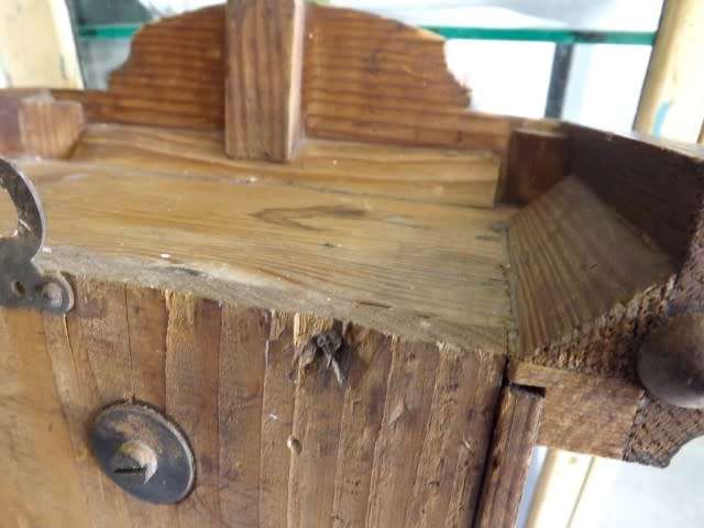 clock ... oak cased !!!