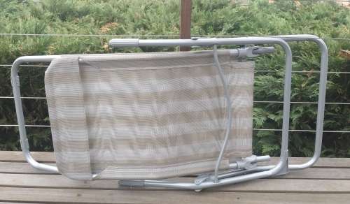 Sun Lounger / Reclining Pool Chair - Portable