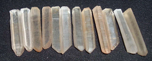Madagscan clear quartz 12 points. Storm crystal powerfull healer and repells negativity