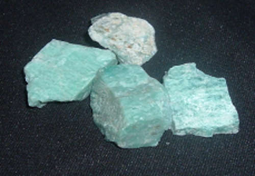 4 Amazonite pieces