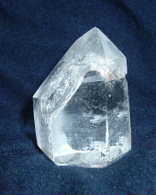 Clear quartz point. Storm crystal powerfull healer and repells negativity