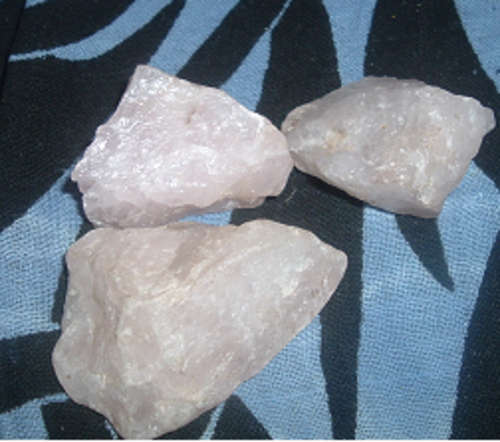Rough  ROSE QUARTZ TO ATTRACT LOVE AND FOR UNCONDITIONAL LOVE