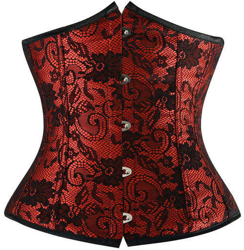 Lace Underbust Corset    S,M,L,XL,2XL