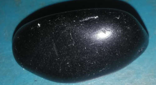 Large Polished Black Obsidian Seals the aura with protection