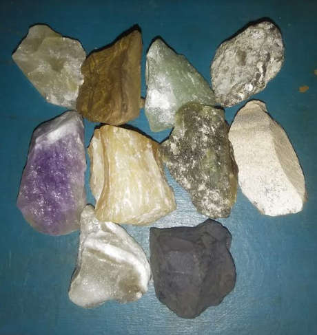 10 Healing Stones Rough