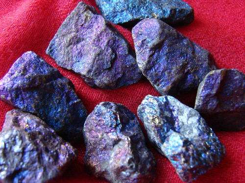 CHALCOPYRITE 8 rough pieces price includes all pieces