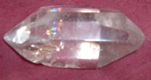 Double Terminated . Storm crystal powerfull healer and repells negativity