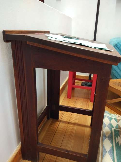 Vintage school desk