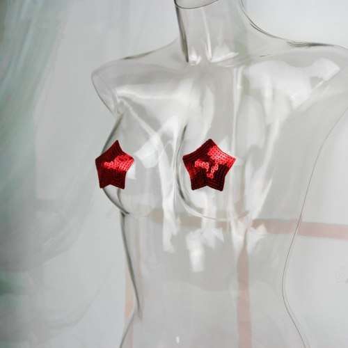 Star Shape Round Dot Sequin Nipple Covers
