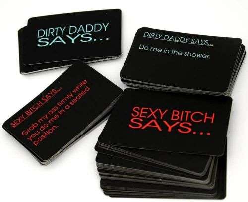 Bedroom Commands Card Sex Game