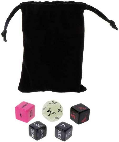 5pcs Sex Dice Adult Erotic Fun For Couples (In Stock)