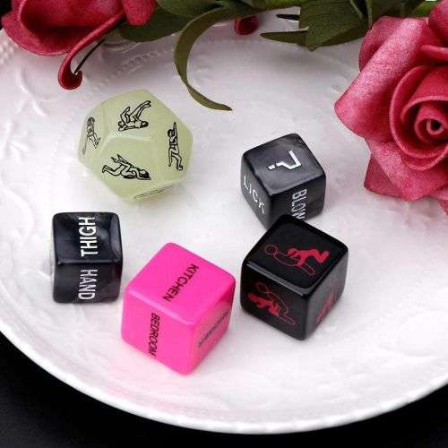 5pcs Sex Dice Adult Erotic Fun For Couples (In Stock)