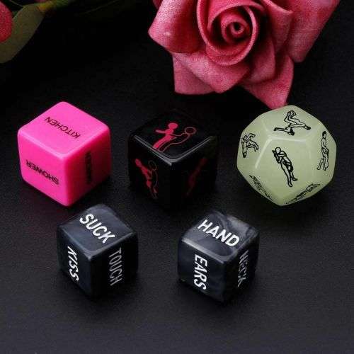 5pcs Sex Dice Adult Erotic Fun For Couples (In Stock)