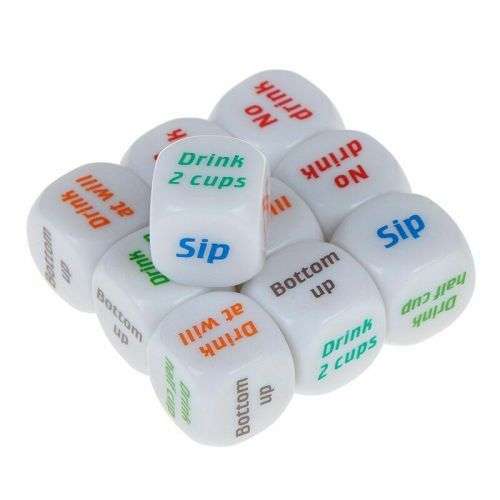 Drinking Dice Adult Party Games (In Stock)