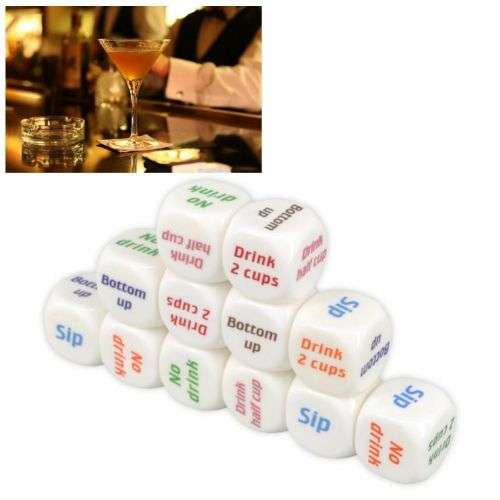 Drinking Dice Adult Party Games (In Stock)