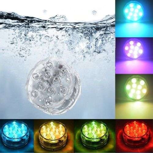 Romantic Lighting Remote Control LED Submersible Light