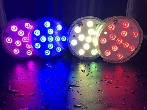 Romantic Lighting Remote Control LED Submersible Light