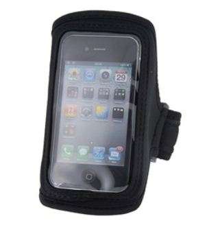 Sport Armband Protective Case for iPhone 4 (Black)