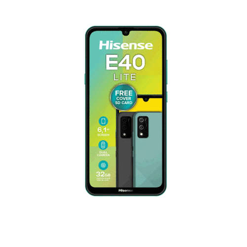 Hisense E40 Lite 32GB Charcoal Dual Sim  CPO Open Box