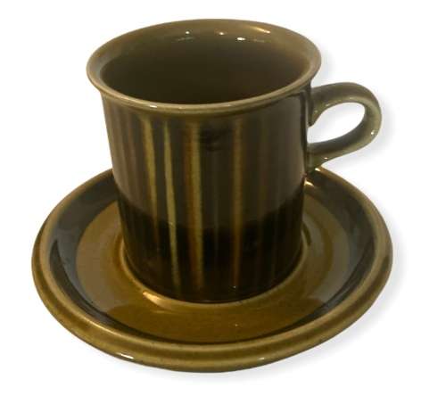 Arabia Kosmos Coffee cup and saucer