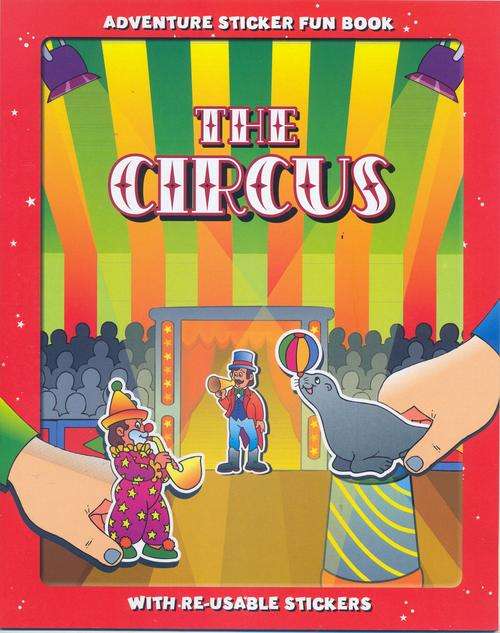 Adventure Sticker Book - Circus