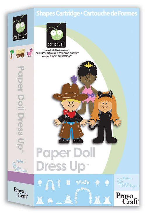 Cricut Paper Doll Dress Up Cartridge